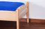 Bettrahmen für Kinder / Kinderbett 90 x 200 cm | Massivholz: Buche | Natur Lackiert | besonders hohe Qualität Abbildung