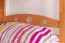 Kinderetagenbett 90 x 200 cm | Massivholz: Buche | Natur Lackiert | umbaubar in 2 Einzelbetten | Premium-Qualität | inkl. Rollroste Abbildung