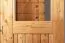 Holz-Gartenhütte 1,98 x 1,28 Meter (inkl. Dach) | Naturbelassen | Pultdach Abbildung