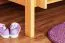 Kinderetagenbett 90 x 200 cm | Massivholz: Buche | Natur Lackiert | umbaubar in 2 Einzelbetten | Premium-Qualität | inkl. Rollroste Abbildung