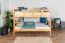 Etagenbett für Erwachsene | für bis zu 4 Personen | 160 x 200 cm | Massivholz Buche | Natur lackiert | umbaubar | Premium Qualität Abbildung