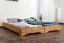 Eiche-Bett massiv | 90 x 200 cm | Eiche | Geölt Abbildung