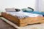 Eiche-Bett massiv | 90 x 200 cm | Eiche | Geölt Abbildung