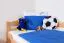Bettrahmen für Kinder / Kinderbett 90 x 200 cm | Massivholz: Buche | Natur Lackiert | besonders hohe Qualität Abbildung