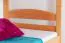 90 x 200 cm Kinderstockbett inkl. Bettkasten als 3. Liegefläche | Massivholz: Buche | Natur Lackiert | umbaubar in 2 Einzelbetten | Bettkasten als Stauraum oder Liegefläche | inkl. Rollroste Abbildung