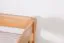 Bettrahmen für Kinder / Kinderbett 90 x 200 cm | Massivholz: Buche | Natur Lackiert | besonders hohe Qualität Abbildung