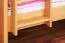 Kinderetagenbett 90 x 200 cm | Massivholz: Buche | Natur Lackiert | umbaubar in 2 Einzelbetten | Premium-Qualität | inkl. Rollroste Abbildung