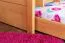 90 x 200 cm Kinderstockbett inkl. Bettkasten als 3. Liegefläche | Massivholz: Buche | Natur Lackiert | umbaubar in 2 Einzelbetten | Bettkasten als Stauraum oder Liegefläche | inkl. Rollroste Abbildung