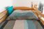 Kinderzimmer-Hochbett 90 x 190 cm | Massivholz: Buche | Natur Lackiert | umbaubar in Einzelbett | Premium-Qualität | inkl. Rollrost Abbildung