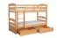 Jugendetagenbett inkl. Stauraum (2 Schubladen) | 90 x 200 cm | Massivholz: Buche | Natur Lackiert | umbaubar in 2 Einzelbetten | Premium-Qualität | inkl. Rollroste Abbildung