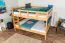 Etagenbett für Erwachsene | für bis zu 4 Personen | 160 x 200 cm | Massivholz Buche | Natur lackiert | umbaubar | Premium Qualität Abbildung