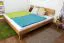 Eiche-Bett massiv | 200 x 200 cm | Eiche | Geölt Abbildung