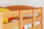 Jugendetagenbett 90 x 200 cm | Massivholz: Buche | Natur Lackiert | umbaubar in 2 Einzelbetten | Premium-Qualität | inkl. Rollroste Abbildung