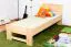 Bettrahmen für Kinder / Kinderbett 80 x 200 cm | Massivholz: Buche | Natur Lackiert Abbildung