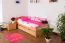 Bettrahmen für Kinder / Kinderbett 90 x 200 cm | Massivholz: Buche | Natur Lackiert | inkl. 2 Schubladen und Lattenrost | besonders hohe Qualität Abbildung