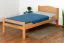 Kinderbett 90 x 190 cm | Massivholz: Buche | Natur Lackiert Abbildung
