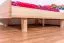 Bettrahmen für Kinder / Kinderbett 140 x 200 cm | Massivholz: Buche | Natur Lackiert Abbildung