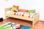 Kinderbett 80 x 200 cm | Massivholz: Kiefer | Natur Lackiert Abbildung