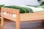 Kinderbett 90 x 190 cm | Massivholz: Buche | Natur Abbildung