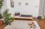 Kinderbett 90 x 200 cm | Massivholz: Kiefer | Natur Lackiert | inkl. Rollrost Abbildung