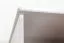 Schmaler Kleiderschrank | 1 Drehtür | 1 Schublade | mit Kleiderstange | 47 cm breit | Massivholz | Farbe: Weiß Abbildung