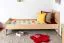 Kinderbett 80 x 200 cm | Massivholz: Buche | Natur Lackiert Abbildung