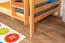 Etagenbett für Jugendliche 120 x 190 cm | Massivholz: Buche | Natur Lackiert | umbaubar in 2 Einzelbetten | inkl. Rollroste Abbildung