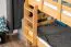 Etagenbett für Kinder 90 x 190 cm | Massivholz: Buche | Natur Lackiert | umbaubar in 2 Einzelbetten | inkl. Rollroste Abbildung