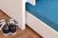 Etagenbett + Ausziehbett für Kinder 90 x 200 cm | Massivholz: Buche | Weiß Lackiert | inkl. Bettkasten | umbaubar in 2 Einzelbetten | inkl. Rollroste Abbildung