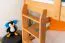 Stockbett für Kinder 90 x 200 cm | Massivholz: Buche | Natur Lackiert | umbaubar in 2 Einzelbetten | inkl. Rollroste Abbildung