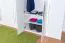 322 cm breiter Kleiderschrank mit 7 Türen | Farbe: Weiß Abbildung