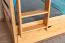 Etagenbett mit Stauraum / 2 Schubladen für Jugendliche 90 x 200 cm | Massivholz: Buche | Natur Lackiert | umbaubar in 2 Einzelbetten | Premium-Qualität | inkl. Rollroste Abbildung