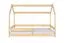 Kinderbett 80 x 160 cm | Massivholz: Kiefer | Natur Lackiert Abbildung