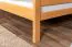 Stockbett für Jugendliche 140 x 200 cm | Massivholz: Buche | Natur Lackiert | umbaubar in 2 Einzelbetten | inkl. Rollroste Abbildung