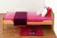 Kinderbett 90 x 190 cm | Massivholz: Buche | Natur Lackiert Abbildung