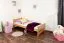 Kinderbett 80 x 200 cm | Massivholz: Buche | Natur Lackiert Abbildung