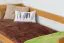 Kinderbett 90 x 200 cm | Massivholz: Kiefer | Erle Lackiert Abbildung