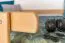 Stockbett für Kinder 120 x 190 cm | Massivholz: Buche | Natur Lackiert | umbaubar in 2 Einzelbetten | inkl. Rollroste Abbildung