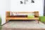 Kinderbett 90 x 200 cm | Massivholz: Kiefer | Erle Lackiert Abbildung