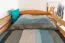 Hochbett für Kinder 90 x 190 cm | Massivholz: Buche | Natur Lackiert | umbaubar in Einzelbett | Premium-Qualität | inkl. Rollrost Abbildung