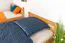 Etagenbett für Jugendliche 120 x 190 cm | Massivholz: Buche | Natur Lackiert | umbaubar in 2 Einzelbetten | inkl. Rollroste Abbildung