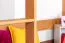 Hochbett für Kinder 90 x 200 cm | Massivholz: Buche | Natur Lackiert | umbaubar in Einzelbett | Premium-Qualität | inkl. Rollrost Abbildung