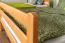 Stockbett für Jugendliche 140 x 200 cm | Massivholz: Buche | Natur Lackiert | umbaubar in 2 Einzelbetten | inkl. Rollroste Abbildung