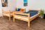 Etagenbett für Jugendliche 120 x 190 cm | Massivholz: Buche | Natur Lackiert | umbaubar in 2 Einzelbetten | inkl. Rollroste Abbildung