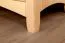 Kleiderschrank | 2 Drehtüren | 1 Schublade | 3 Fächer | mit Kleiderstange | 80 cm breit | Massivholz | Farbe: Natur Abbildung