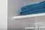 92 cm breiter Kleiderschrank mit 2 Türen | Farbe: Weiß Abbildung