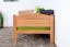 Kinderbett 90 x 200 cm | Massivholz: Buche | Natur Lackiert Abbildung