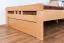 Kinderbett 120 x 200 cm | Massivholz: Buche | Natur Abbildung