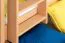 90 x 200 cm Etagenbett mit Stauraum / 2 Schubladen für Jugendliche Massivholz: Buche | Natur Lackiert | umbaubar in 2 Einzelbetten | Premium-Qualität | inkl. Rollroste Abbildung
