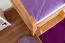 Etagenbett + Ausziehbett für Kinder 90 x 200 cm | Massivholz: Buche | Natur Lackiert | inkl. Bettkasten | umbaubar in 2 Einzelbetten | inkl. Rollroste Abbildung